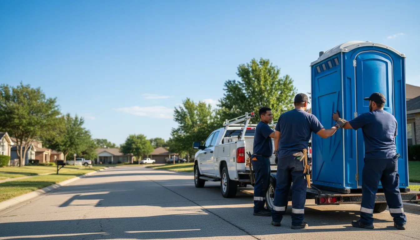 Portable Toilet Rental in Egypt, AR near me
